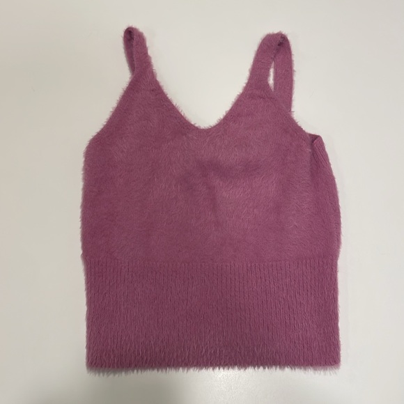 NEW Freshman1996 three piece sweater/skirt set in eyelash pink/purple size small - Picture 4 of 7